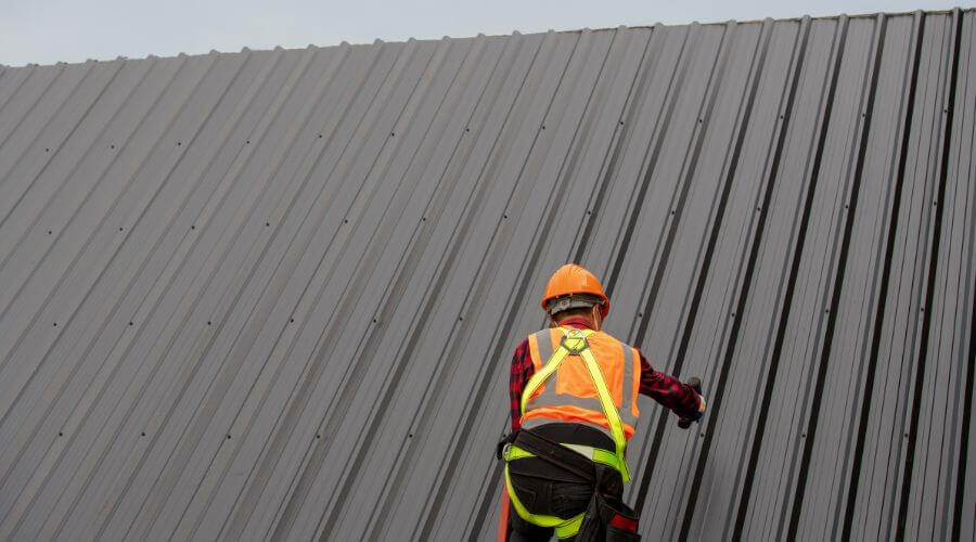 Professional metal roof installation services in Eldora, IA